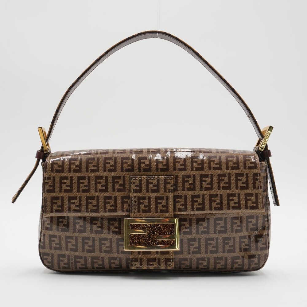 Fendi Vinyl Canvas Baguette Bag *SOLD*